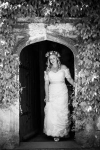 Bride at Thornbury Castle